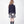 Charger l'image dans la galerie, Back view of Ponte-Knit Piped Girls Blazer in ivory ponte knit for girls ages 3 to 12, showing the silhouette and refined construction
