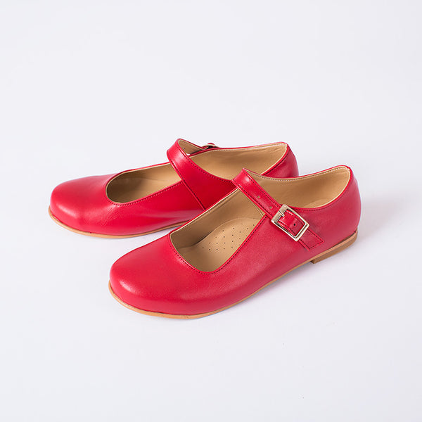 red classic kids shoes