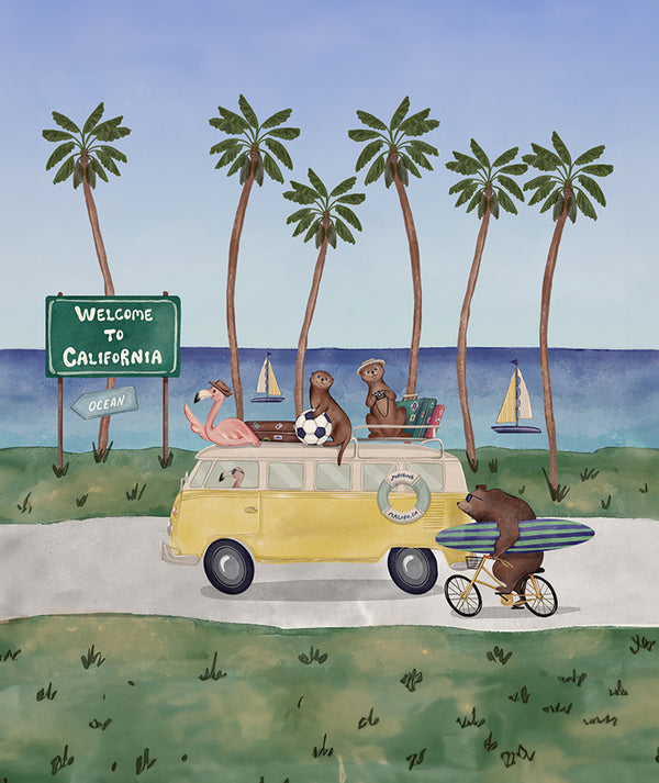 Baby Romper — Road Trip