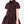 Load image into Gallery viewer, Detail view of Shimmering Mocha Girls Outfit with metallic bow motifs and decorative bow closures for girls ages 3 to 12 by Mama Luma.
