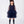 Load image into Gallery viewer, Shimmering Navy Tulle Girls Dress
