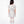 Load image into Gallery viewer, Back view of Silver Girls Outfit | 2 Pieces showing its silver metallic fabric finish for girls ages 3 to 12 with refined designer construction

