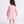 Load image into Gallery viewer, Back view of the Swiss Dot Pink Baby Girl Dress by Mama Luma, an elegant pink baby dress for birthdays and special occasions.
