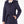 Charger l'image dans la galerie, Close-up of Tailored Wool-Blend Belted Girls Coat in navy wool-blend for girls ages 3 to 12, highlighting fabric texture and designer details
