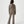 Carica l'immagine nel visualizzatore Galleria, Girls coordinated taupe athleisure set featuring a short sleeve t-shirt and ribbed pants, worn from the back for casual outings and everyday comfort, available in sizes 3–14
