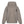 Carica l'immagine nel visualizzatore Galleria, Front view of a taupe girls hoodie with a relaxed fit, attached hood, and minimalist chest emblem, designed for everyday wear, school outfits, and casual layering, available in sizes 3–14

