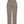 Charger l'image dans la galerie, Front view of taupe girls pants with an elastic waistband, side pockets, and minimalist emblem detail, designed for everyday wear, school outfits, and casual looks, available in sizes 3–14

