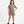 Carica l'immagine nel visualizzatore Galleria, Front-facing lifestyle image of a girl wearing a taupe cropped short sleeve t-shirt with matching elastic-waist shorts, styled for relaxed summer outfits, everyday comfort, and casual movement, available in sizes 3–14
