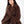 Load image into Gallery viewer, Detail view of Textured Faux Fur Girls Coat featuring rich mocha brown texture, plush collar and matching waist belt by Mama Luma.
