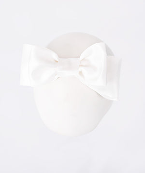 Front view of White Matching Headband in white, a premium children’s design by Mama Luma