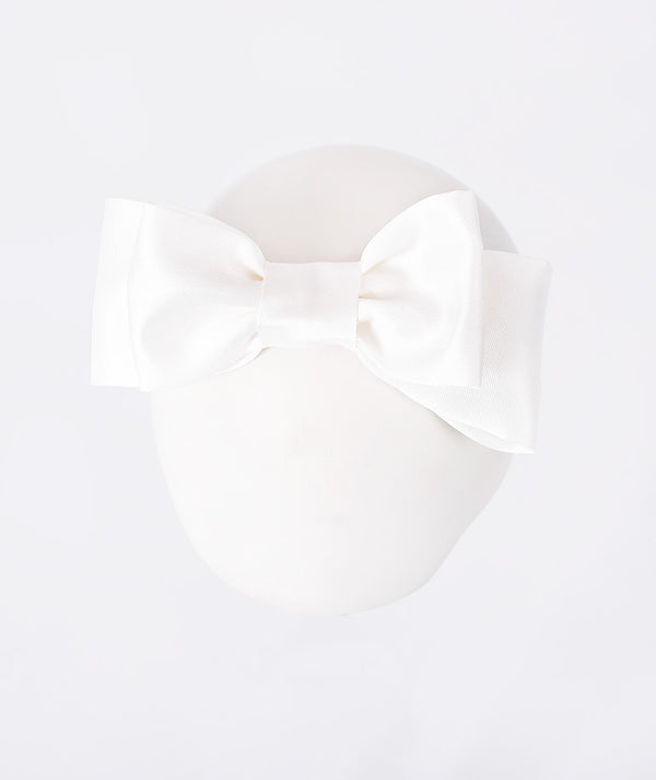 Front view of White Matching Headband in white, a premium children’s design by Mama Luma