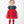 Charger l'image dans la galerie, Front view of Mama Luma Floral Appliqué Baby Girl Tulle Dress with a forest-green Christmas tree bodice, layered red tulle skirt, and 3D embellishments.

