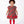 Charger l'image dans la galerie, Front view of Mama Luma Tartan Baby Girl Bow Dress with red and green Christmas tartan, short sleeves, and decorative scarlet bows for babies ages 12 to 36 months.
