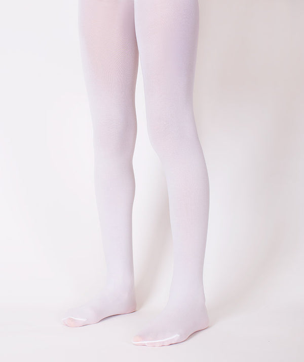 White Classic Kids Tights